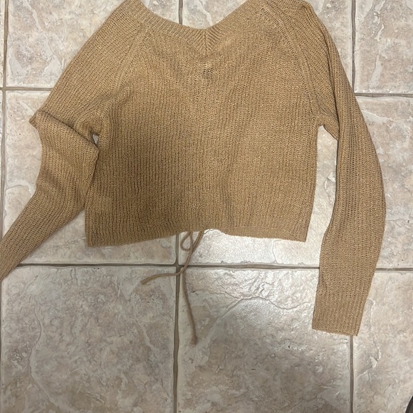 NWT Better Be S/M Mocha sweater - Picture 7 of 7